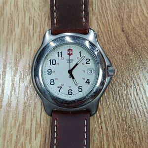 Victorinox Silver Tone Swiss Army Men's Watch